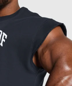 Heren Gymshark Tanktops*Graphic Cut Off T-Shirt