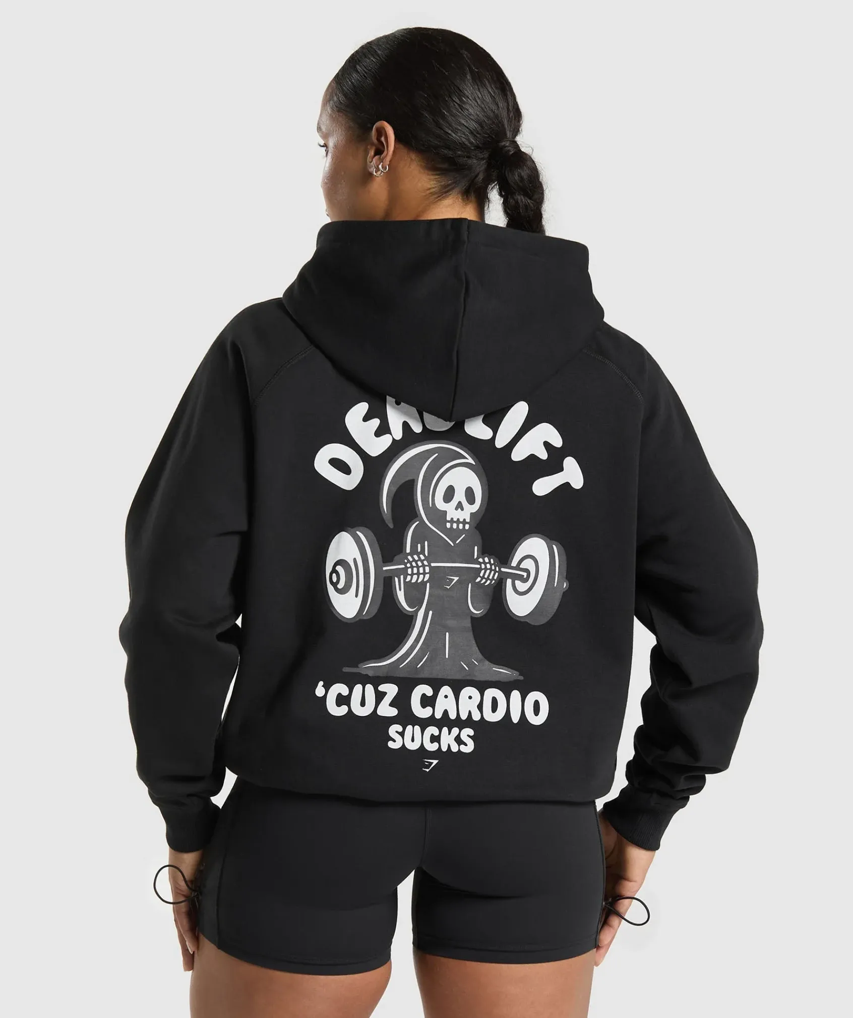 DAMES Gymshark Hoodies & Truien*Graphic Reaper Oversized Hoodie