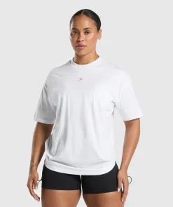 DAMES Gymshark T-shirts*Graphic Reaper Oversized Tee