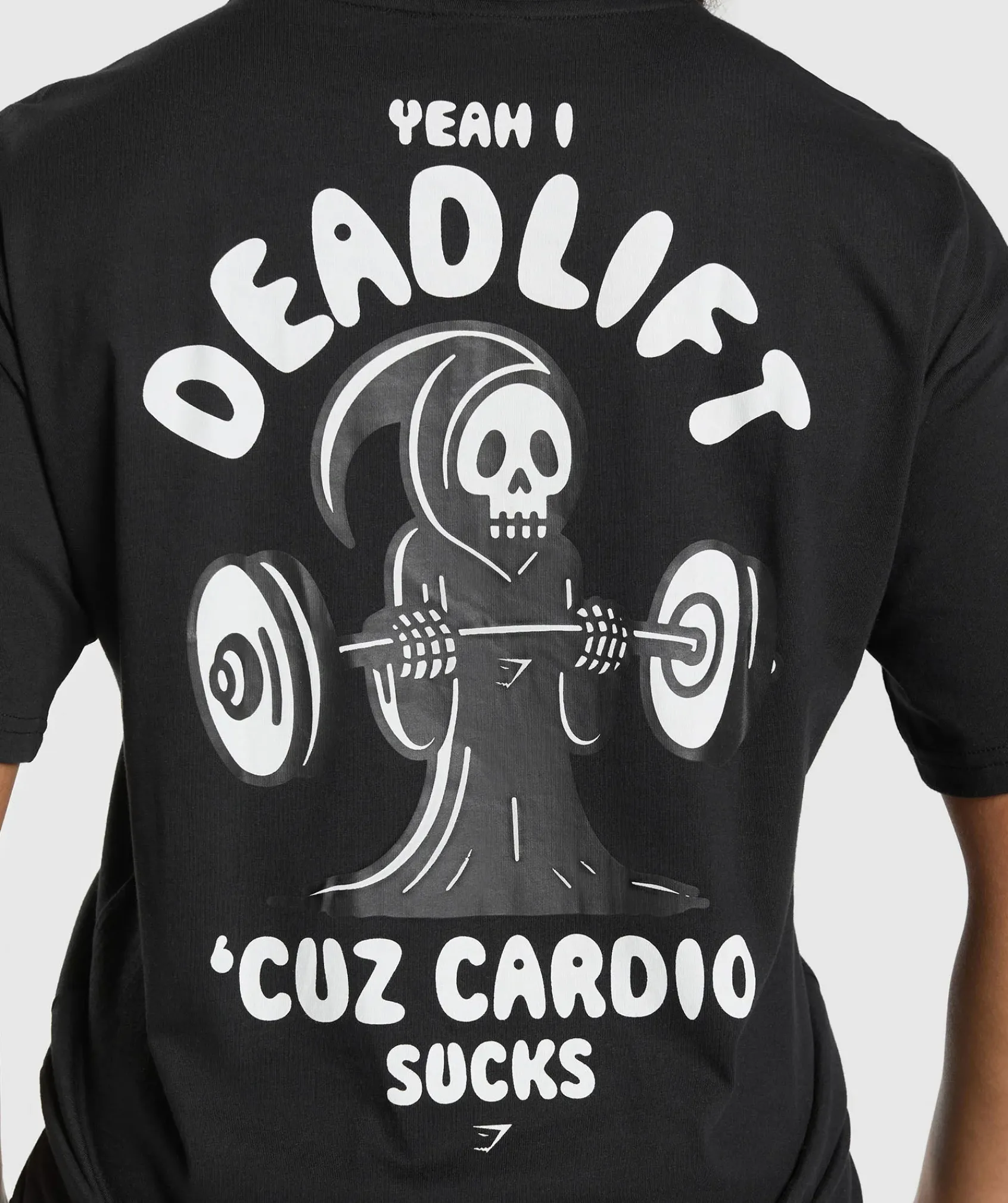 DAMES Gymshark T-shirts*Graphic Reaper Oversized Tee