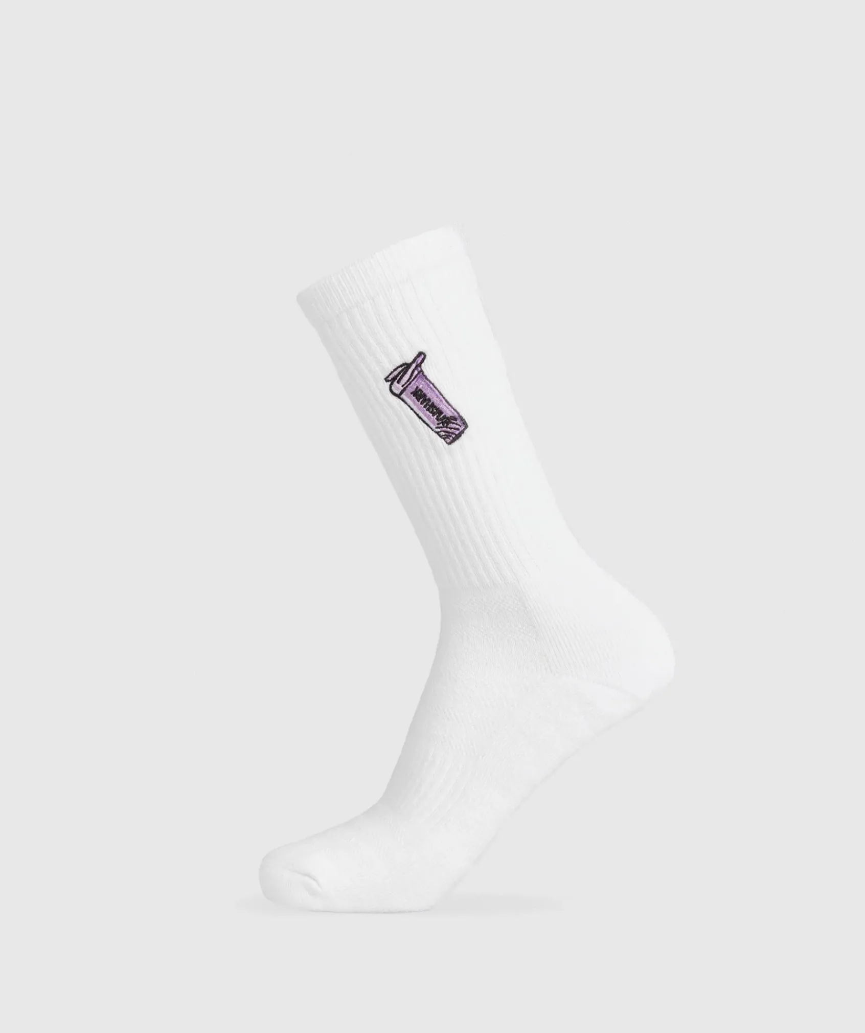 Gymshark Sokken Met Print|Sportsokken*Graphic Shaker Crew Sock Single