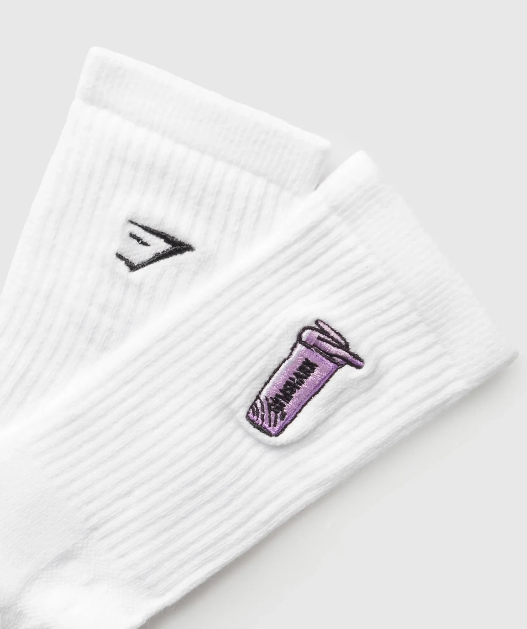 Gymshark Sokken Met Print|Sportsokken*Graphic Shaker Crew Sock Single