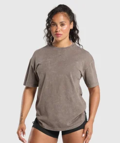 DAMES Gymshark T-shirts*Grunge Oversized T-Shirt