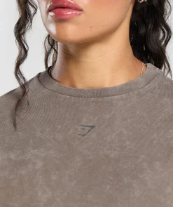 DAMES Gymshark T-shirts*Grunge Oversized T-Shirt