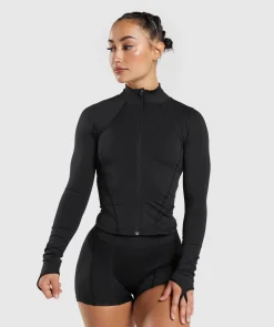 DAMES Gymshark Sportjacks*GS Power Midi Zip Up Jacket