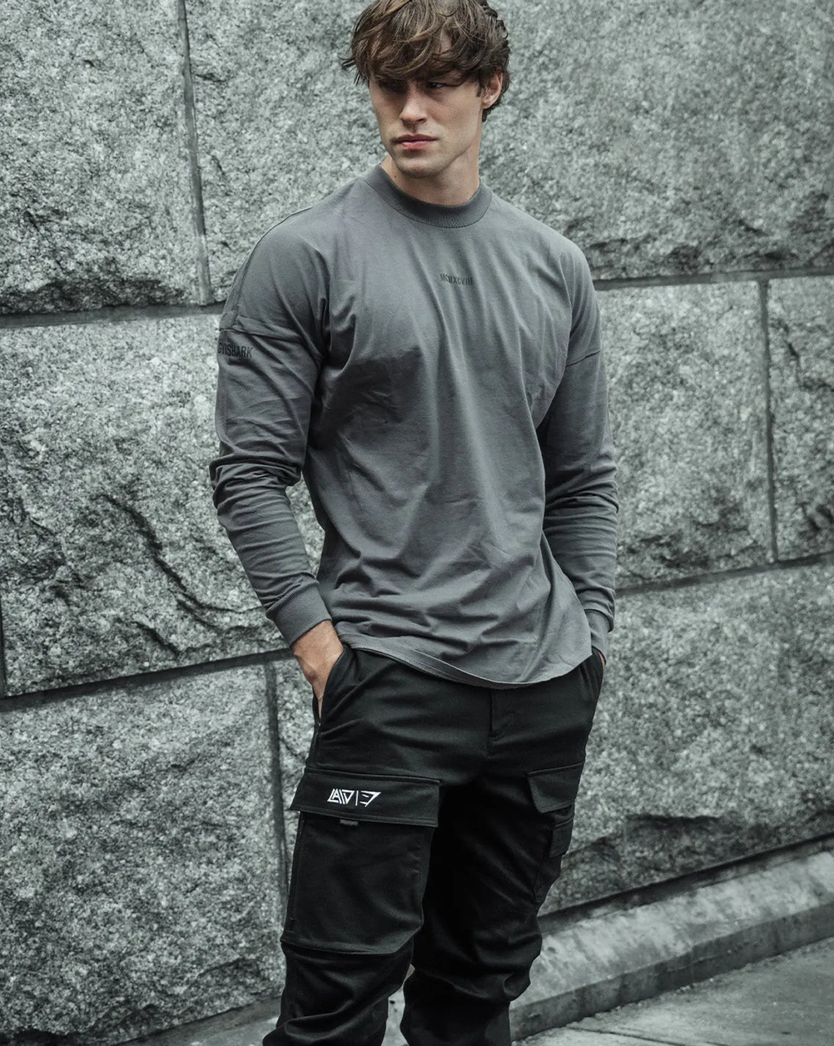 Heren Gymshark Joggingbroeken|Cargobroeken*GS x David Laid Cargo Pants