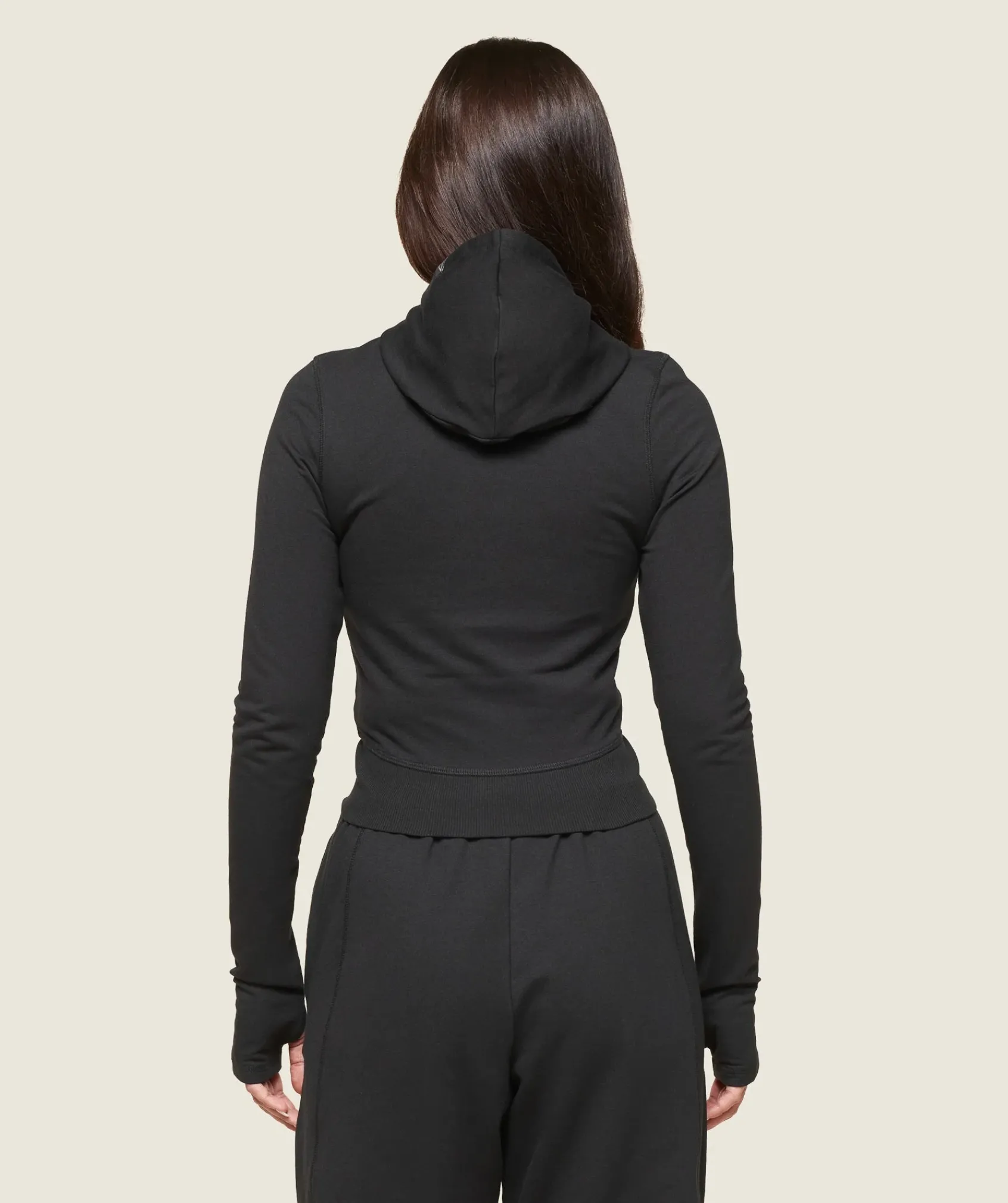 DAMES Gymshark Bedekkende Sportkleding|Sportjacks*GS x Leana Deeb Hooded Midi Top