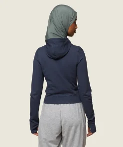 DAMES Gymshark Bedekkende Sportkleding|Sportjacks*GS x Leana Deeb Hooded Midi Top