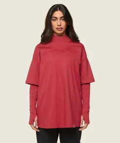 DAMES Gymshark Bedekkende Sportkleding*GS x Leana Deeb Oversized T-shirt