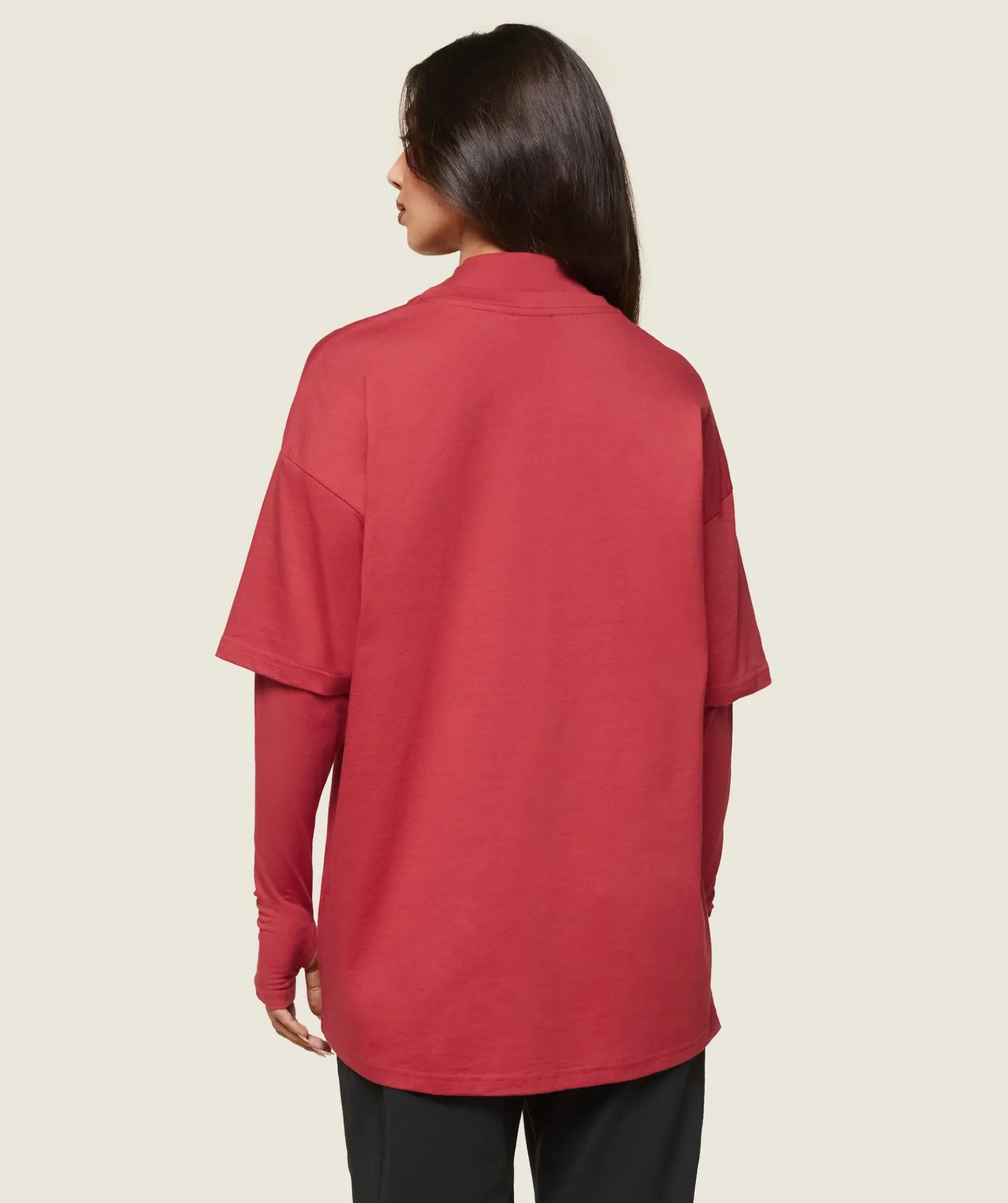 DAMES Gymshark Bedekkende Sportkleding*GS x Leana Deeb Oversized T-shirt