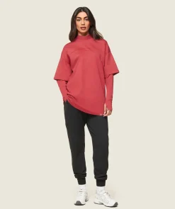 DAMES Gymshark Bedekkende Sportkleding*GS x Leana Deeb Oversized T-shirt