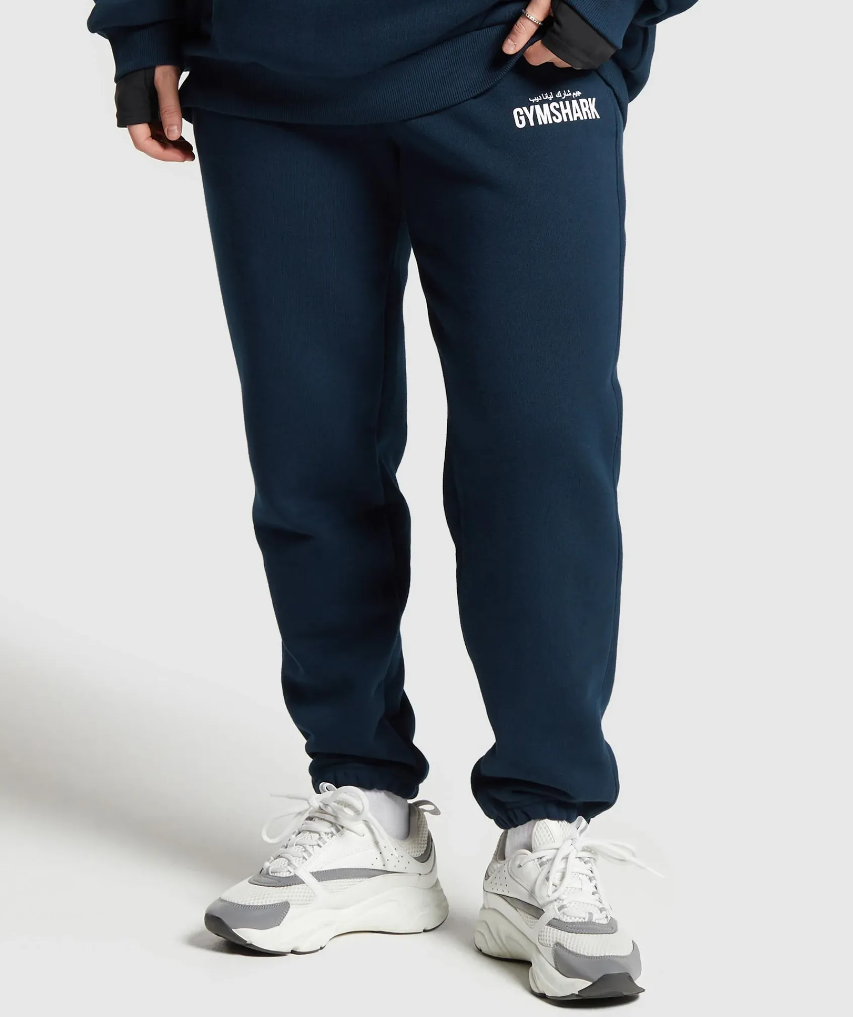 DAMES Gymshark Bedekkende Sportkleding|Joggingbroeken*GS X Leana Deeb Oversized Joggers