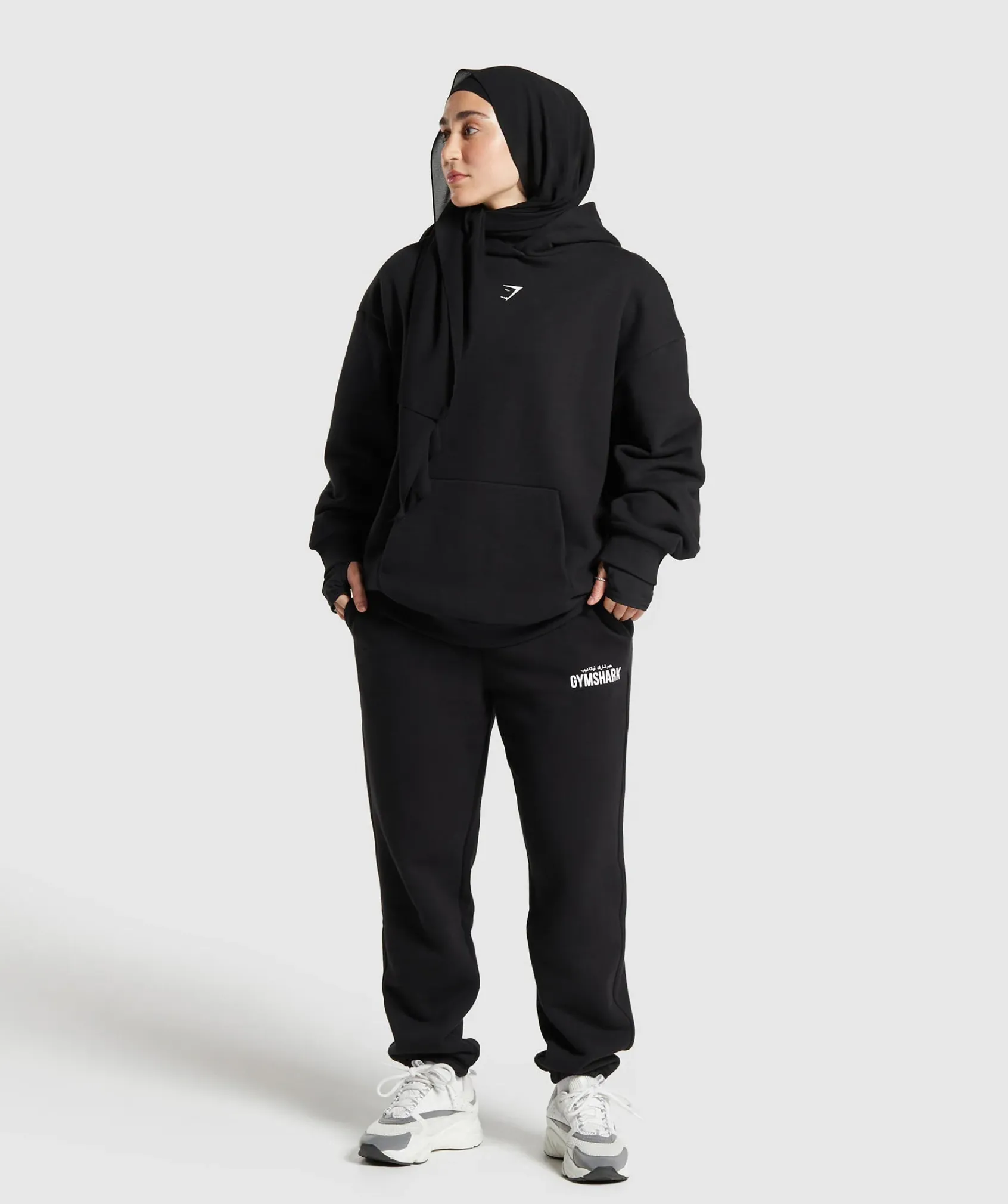 DAMES Gymshark Bedekkende Sportkleding|Hoodies & Truien*GS X Leana Deeb Oversized Graphic Hoodie