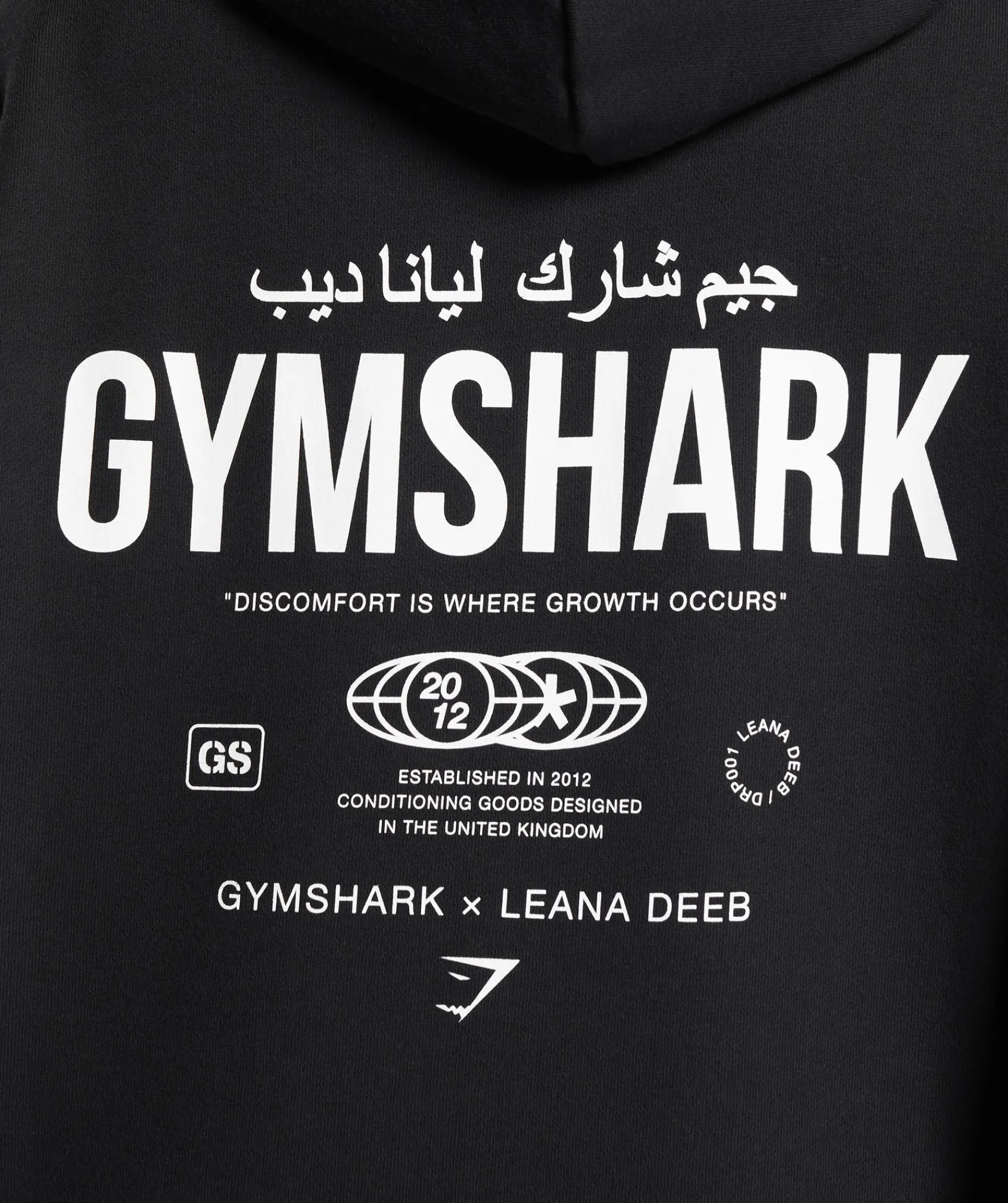 DAMES Gymshark Bedekkende Sportkleding|Hoodies & Truien*GS X Leana Deeb Oversized Graphic Hoodie