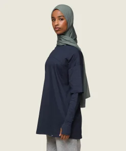 DAMES Gymshark Bedekkende Sportkleding|Hijab*GS x Leana Deeb Oversized T-shirt