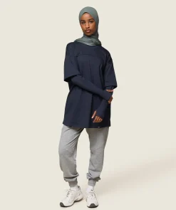 DAMES Gymshark Bedekkende Sportkleding|Hijab*GS x Leana Deeb Oversized T-shirt
