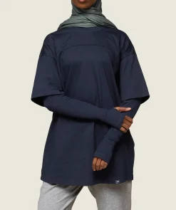 DAMES Gymshark Bedekkende Sportkleding|Hijab*GS x Leana Deeb Oversized T-shirt