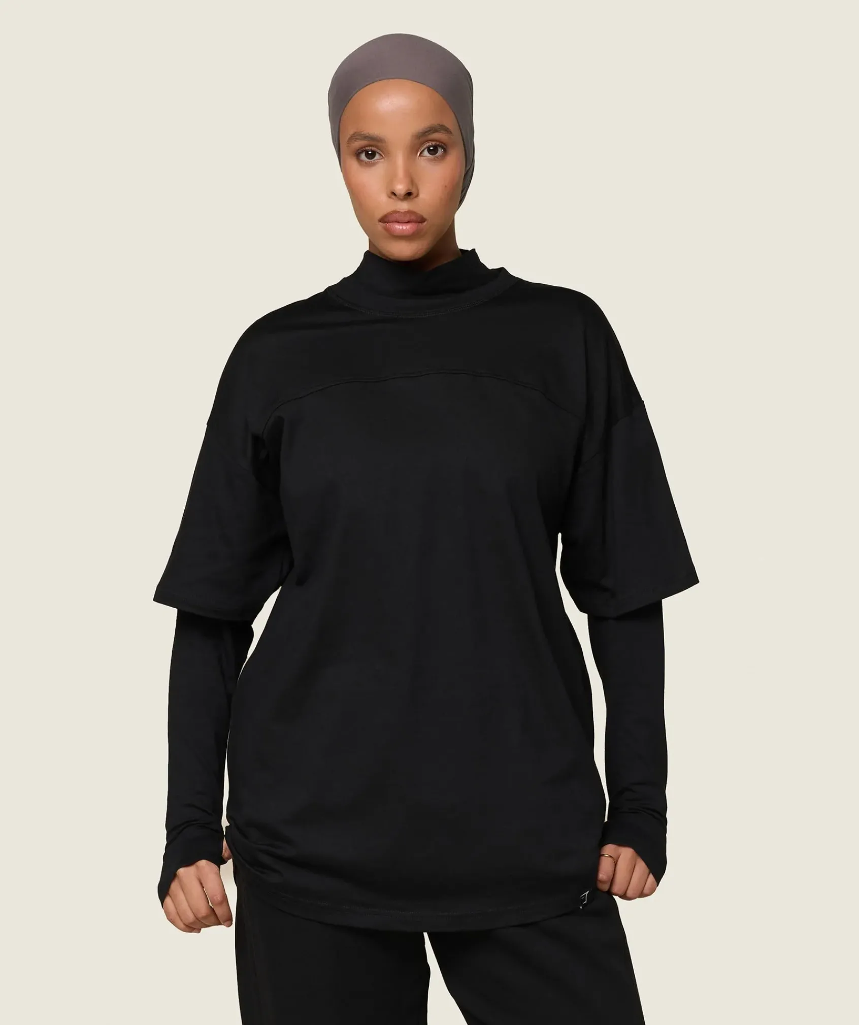 DAMES Gymshark Bedekkende Sportkleding|T-shirts*GS x Leana Deeb Oversized T-shirt