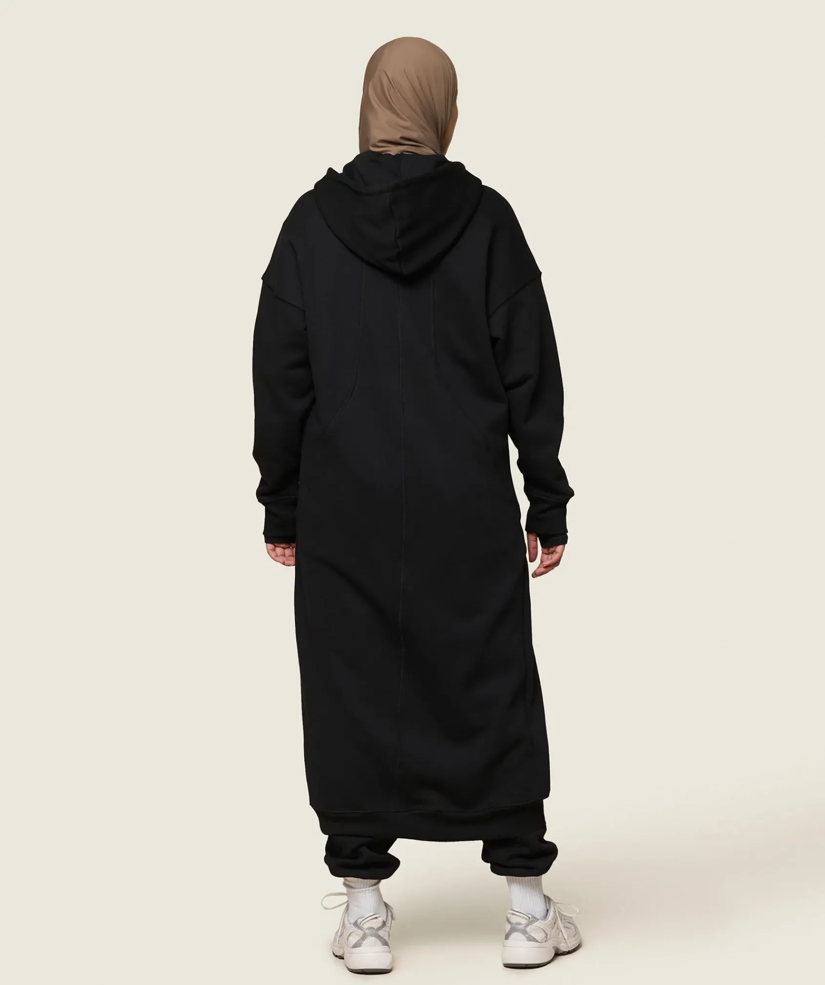 DAMES Gymshark Bedekkende Sportkleding|Sportjacks*GS x Leana Deeb Oversized Longline Zip Through