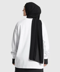 DAMES Gymshark Bedekkende Sportkleding|T-shirts*GS X Leana Deeb Oversized Long Sleeve Top