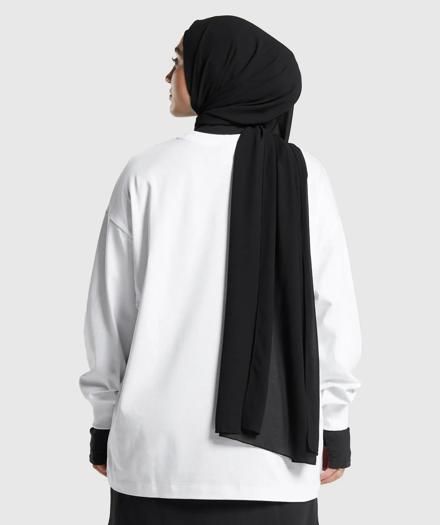 DAMES Gymshark Bedekkende Sportkleding|T-shirts*GS X Leana Deeb Oversized Long Sleeve Top