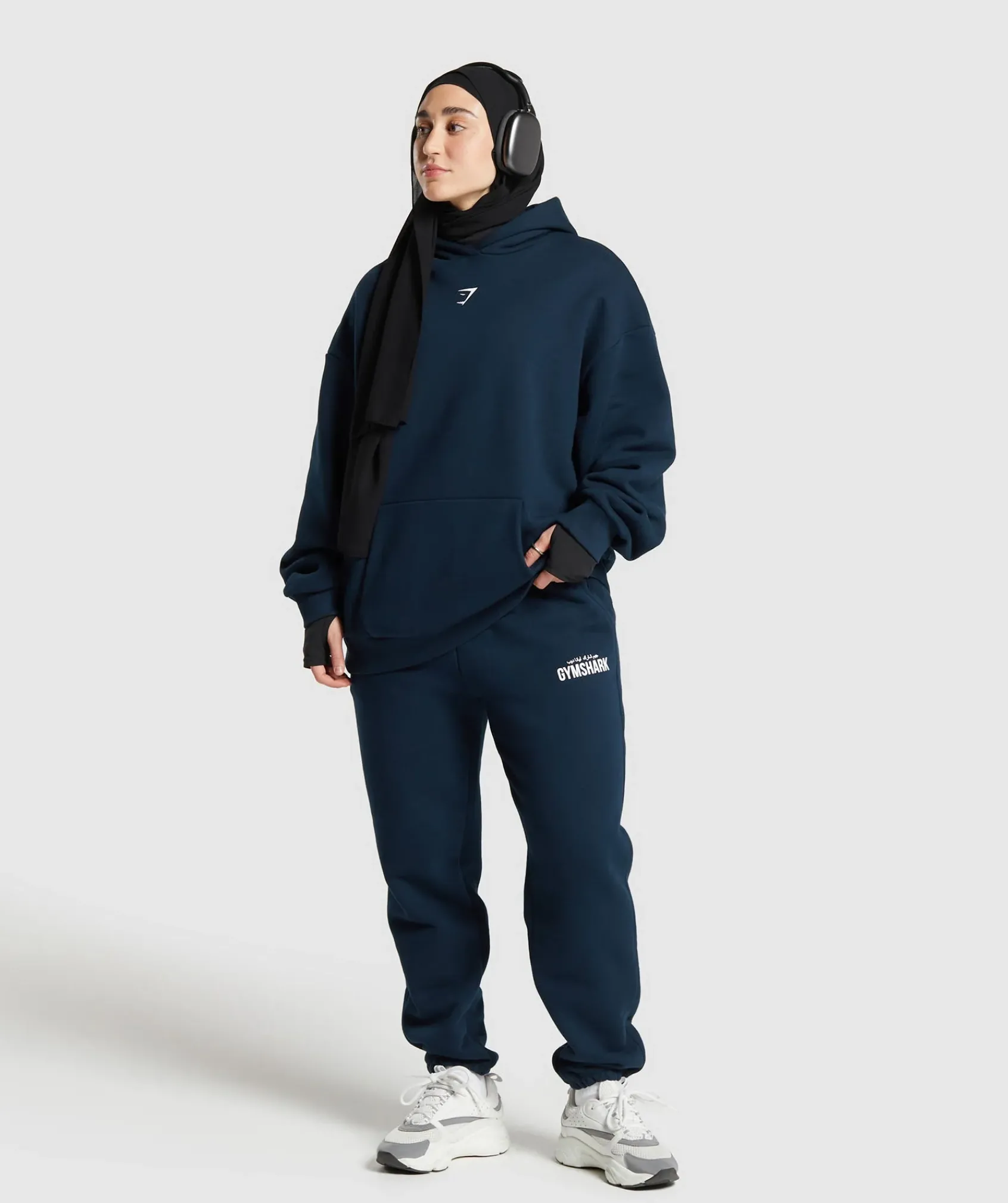 DAMES Gymshark Bedekkende Sportkleding|Hoodies & Truien*GS X Leana Deeb Oversized Graphic Hoodie