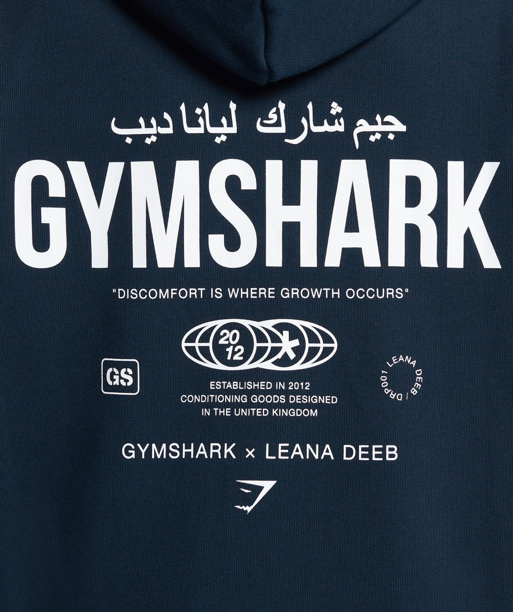DAMES Gymshark Bedekkende Sportkleding|Hoodies & Truien*GS X Leana Deeb Oversized Graphic Hoodie
