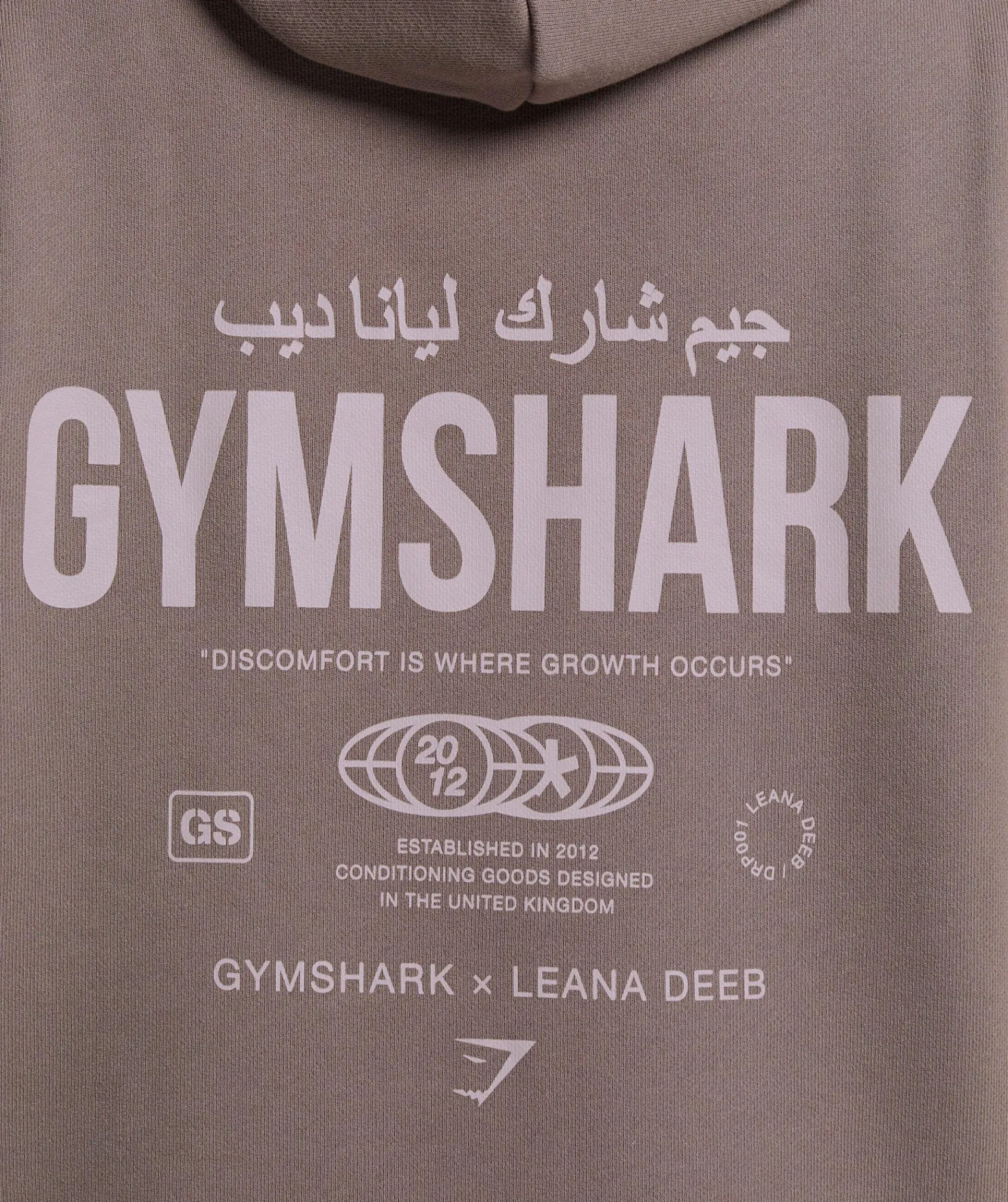 DAMES Gymshark Bedekkende Sportkleding|Hoodies & Truien*GS X Leana Deeb Oversized Graphic Hoodie
