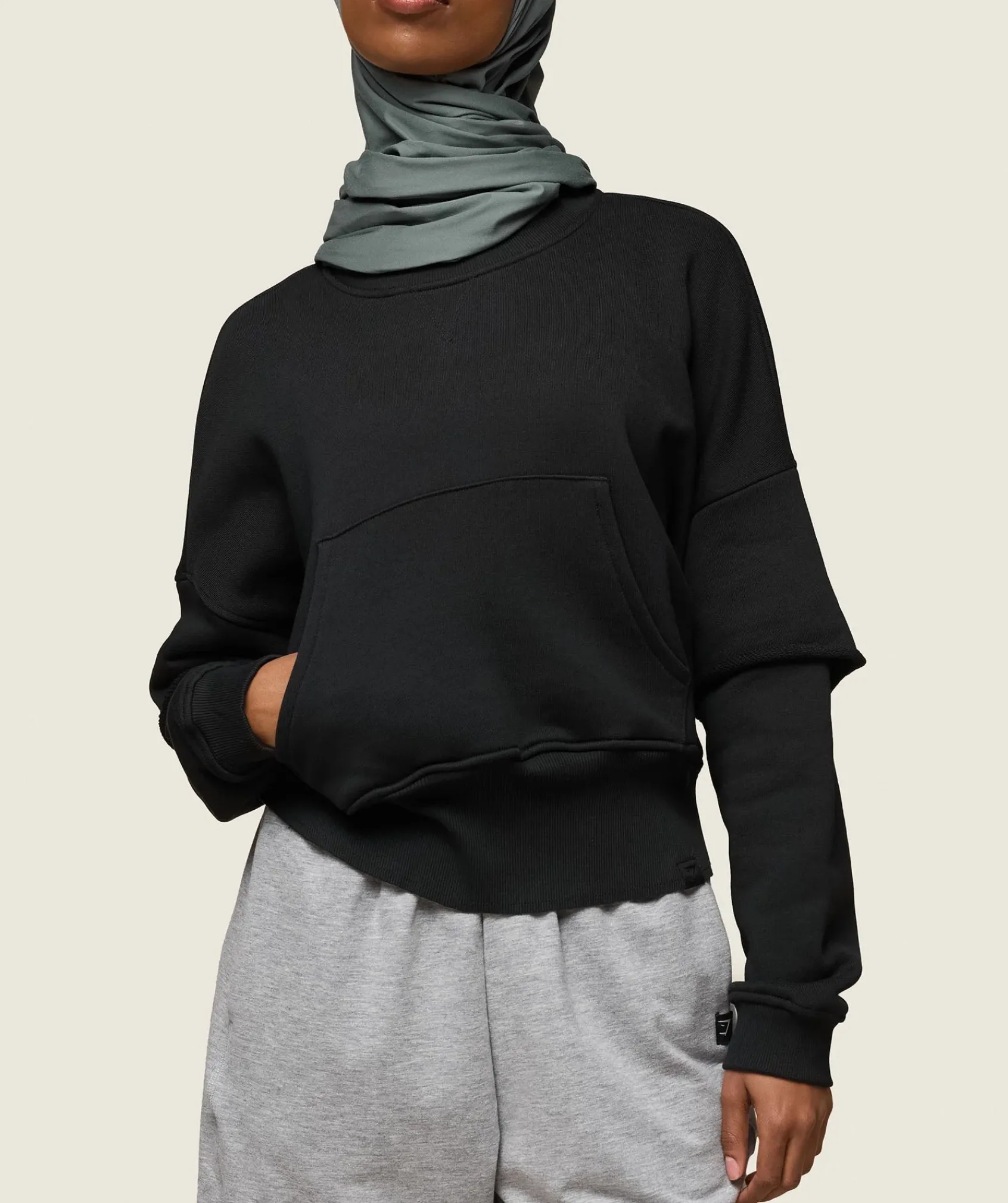 DAMES Gymshark Bedekkende Sportkleding|Hoodies & Truien*GS x Leana Deeb Sweat