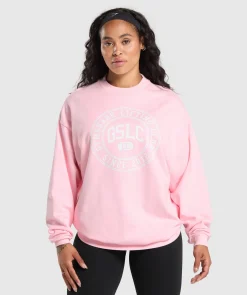 DAMES Gymshark Hoodies & Truien*GSLC Weight Graphic Sweater