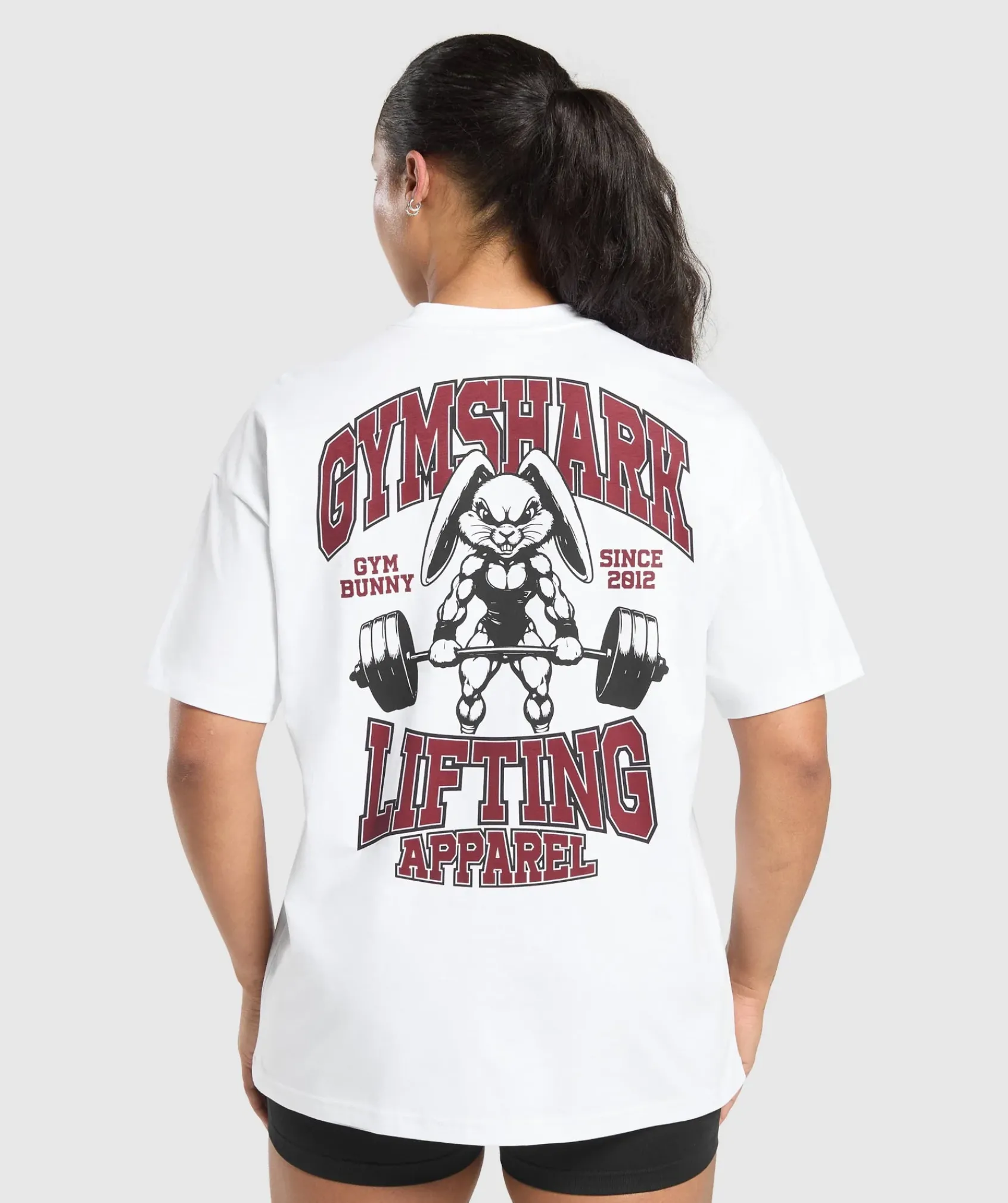 DAMES Gymshark T-shirts*Gym Bunny Oversized Tee