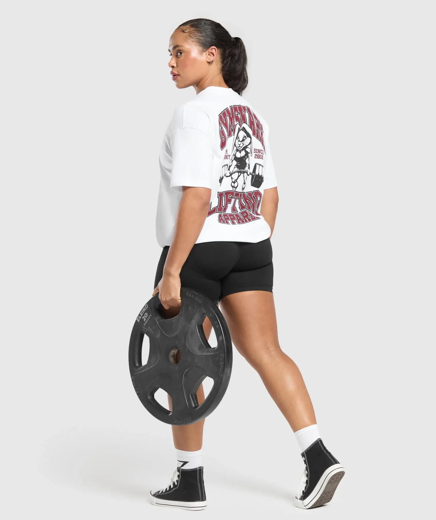 DAMES Gymshark T-shirts*Gym Bunny Oversized Tee