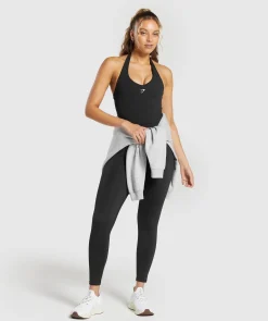 DAMES Gymshark Croptops|Tanktops*Halter Neck Cami with Shelf