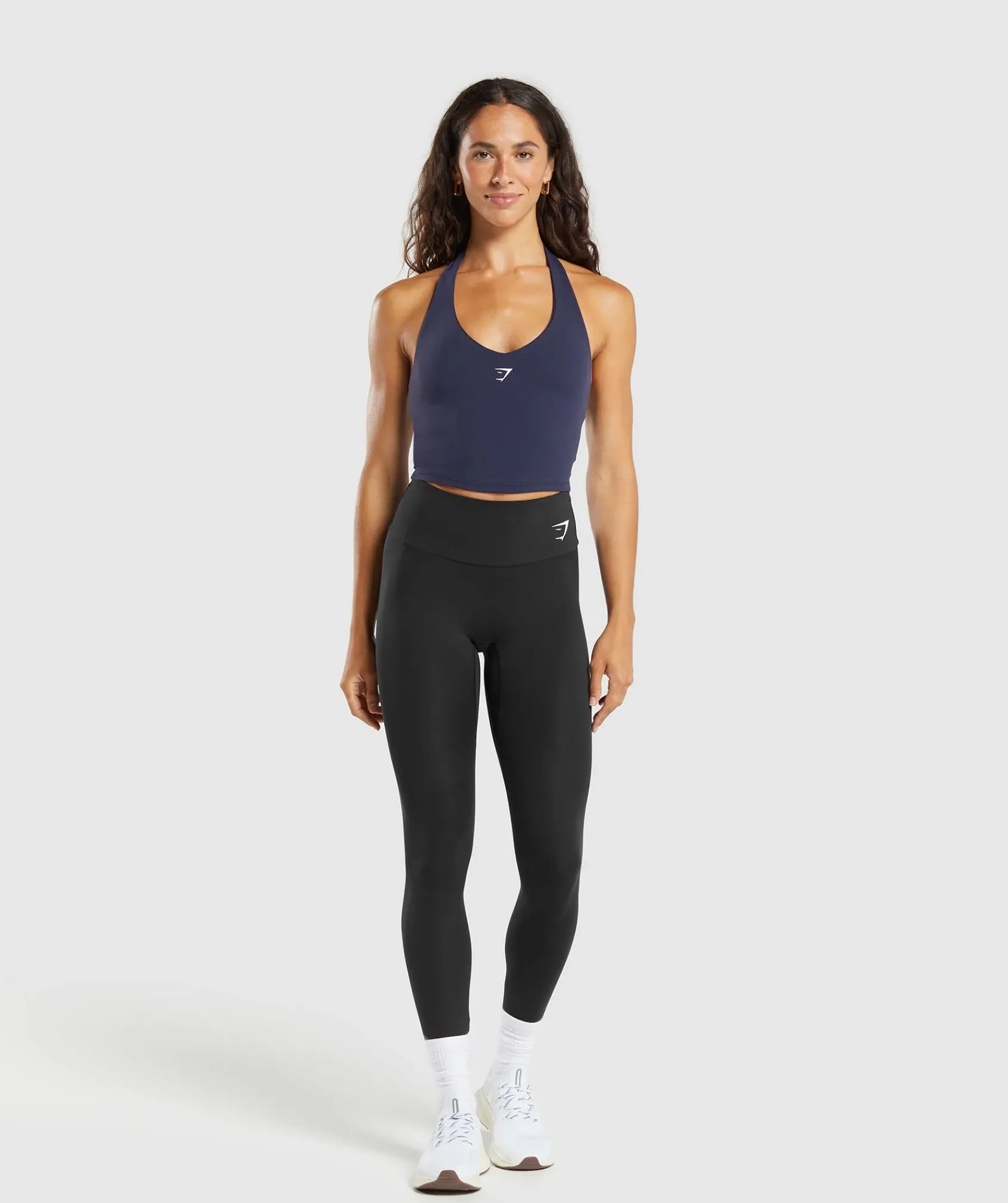 DAMES Gymshark Croptops|T-shirts*Halter Neck Cami with Shelf