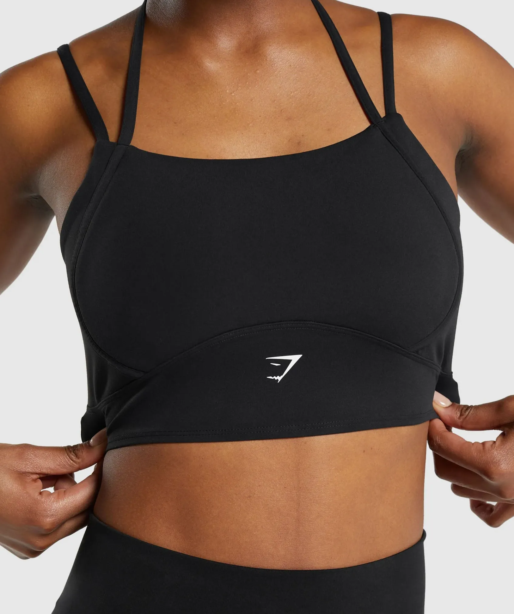 DAMES Gymshark Croptops|T-shirts*Halterneck Crop Cami Tank