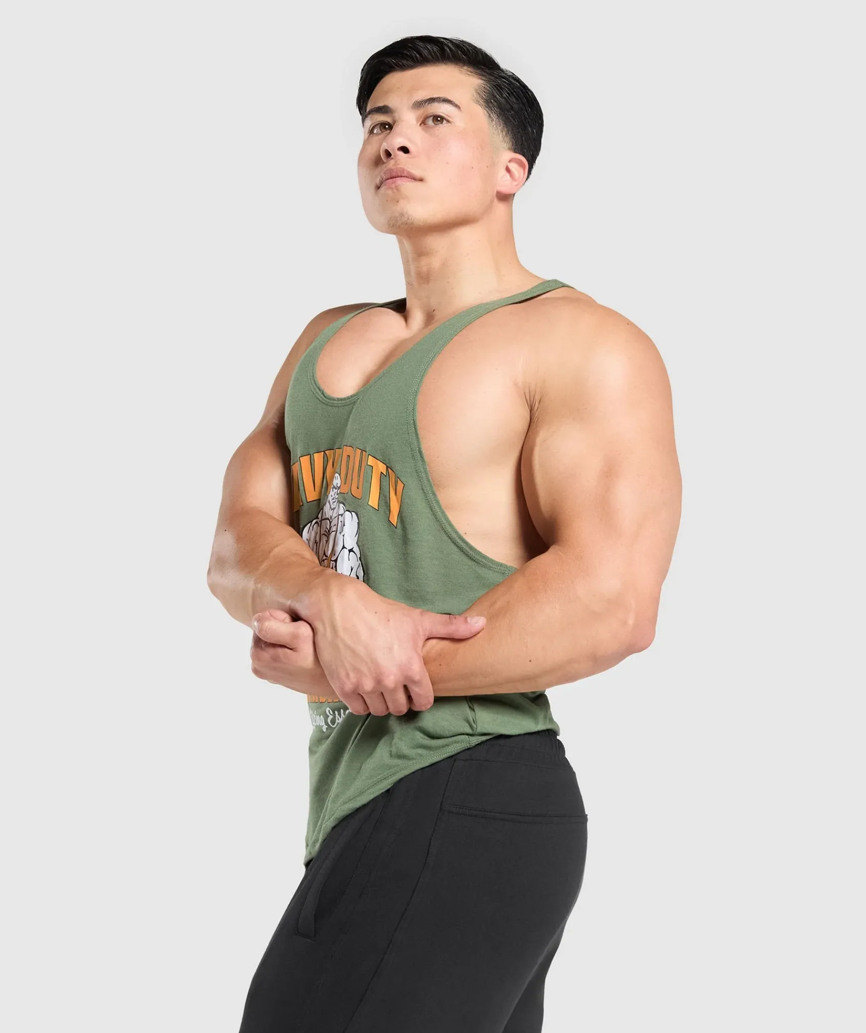 Heren Gymshark Stringers*Heavy Duty Lifter Stringer