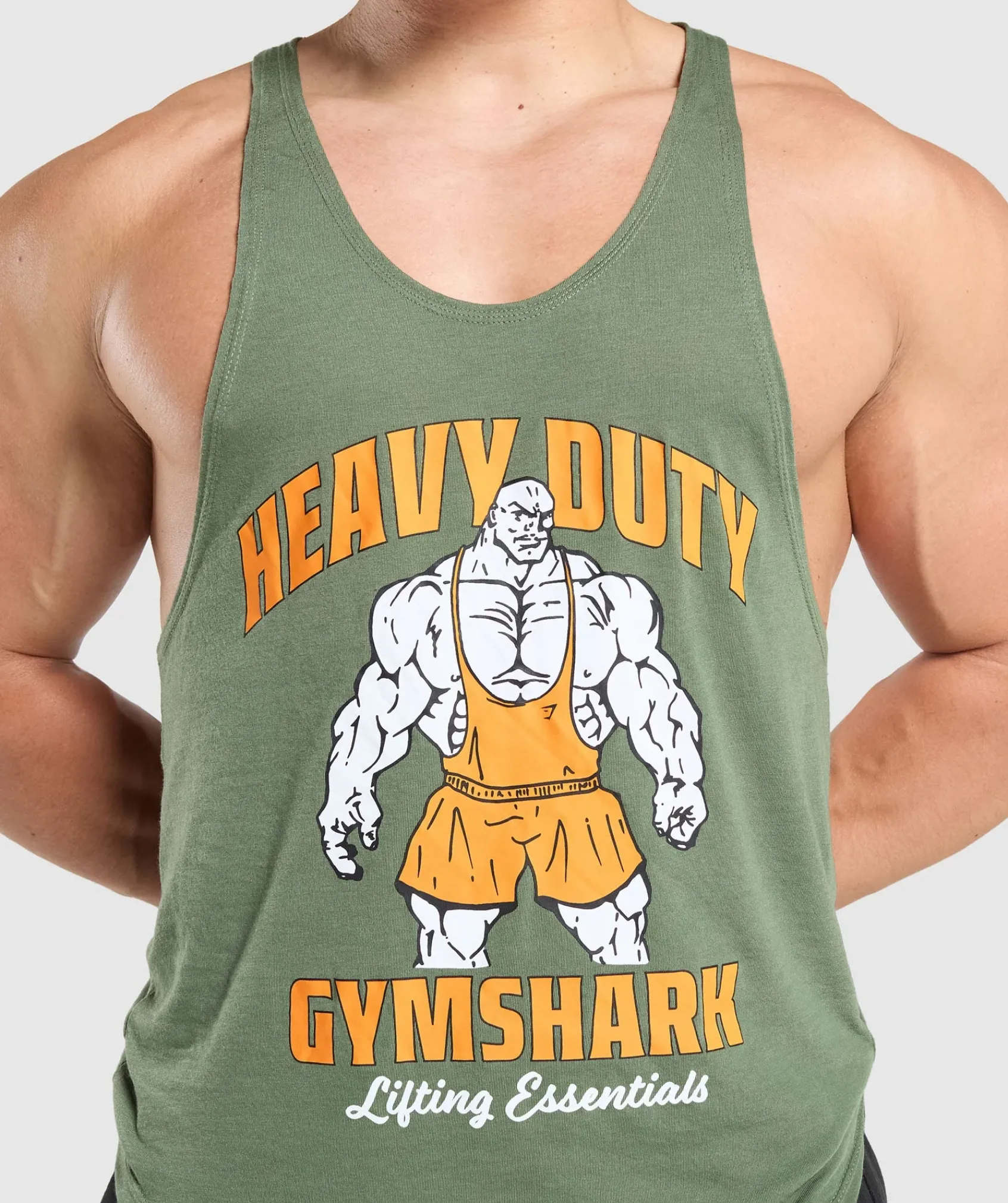 Heren Gymshark Stringers*Heavy Duty Lifter Stringer