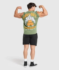 Heren Gymshark T-shirts*Heavy Duty Lifter T-Shirt