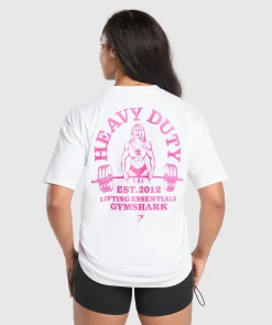 DAMES Gymshark T-shirts*Heavy Duty Oversized T-Shirt