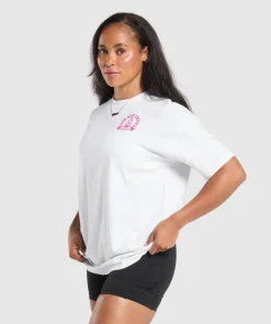 DAMES Gymshark T-shirts*Heavy Duty Oversized T-Shirt