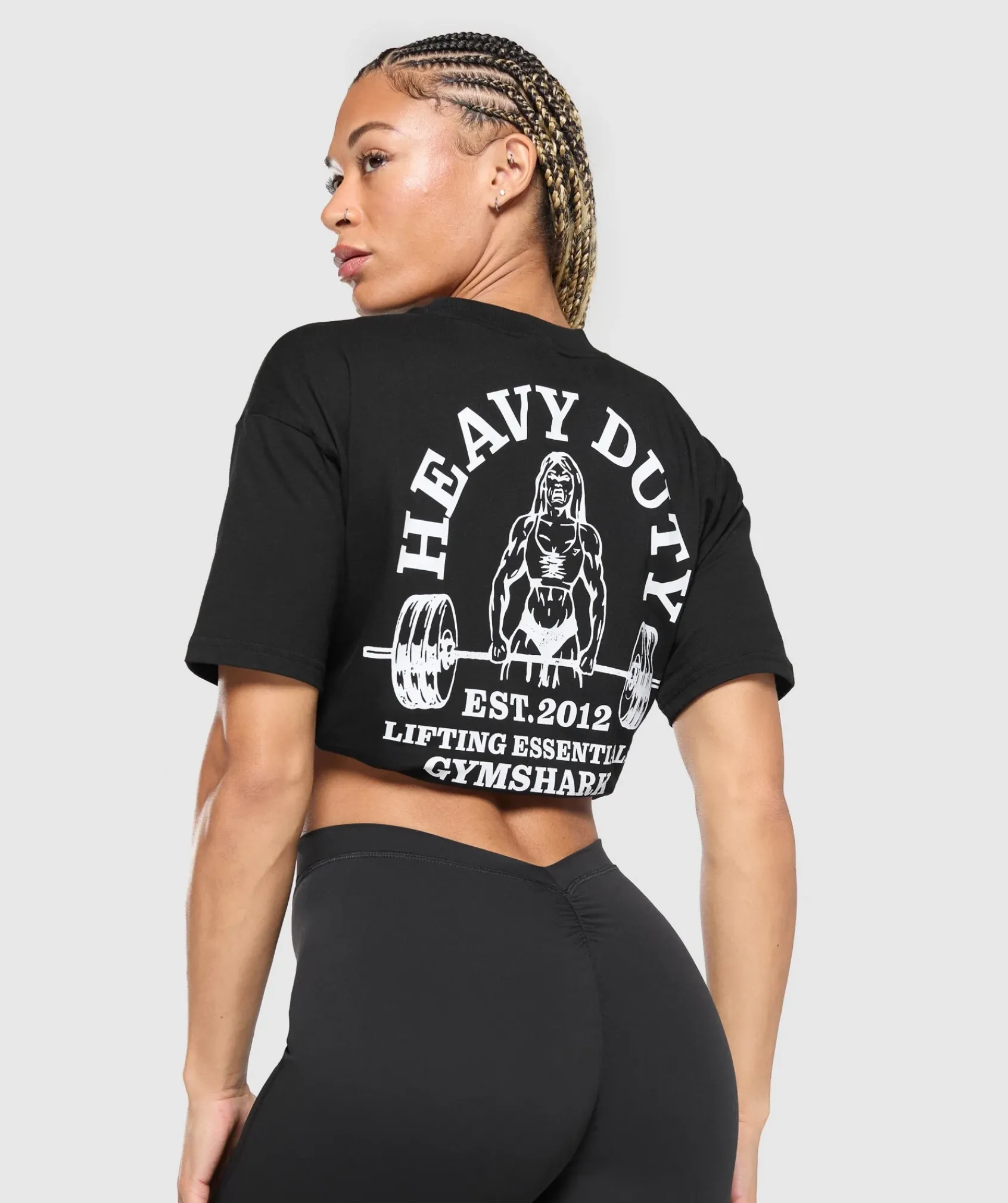 DAMES Gymshark Bedekkende Sportkleding|T-shirts*Heavy Duty Oversized T-Shirt