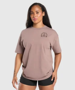 DAMES Gymshark T-shirts*Heavy Duty Oversized T-Shirt