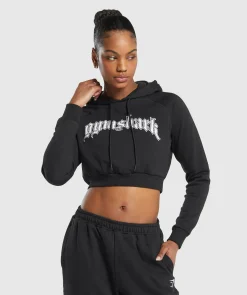 DAMES Gymshark Hoodies & Truien*Heavy Flex Cropped Hoodie