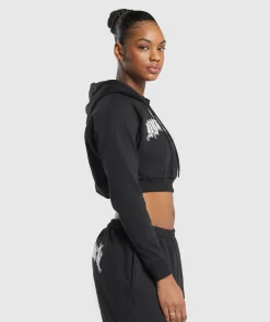 DAMES Gymshark Hoodies & Truien*Heavy Flex Cropped Hoodie