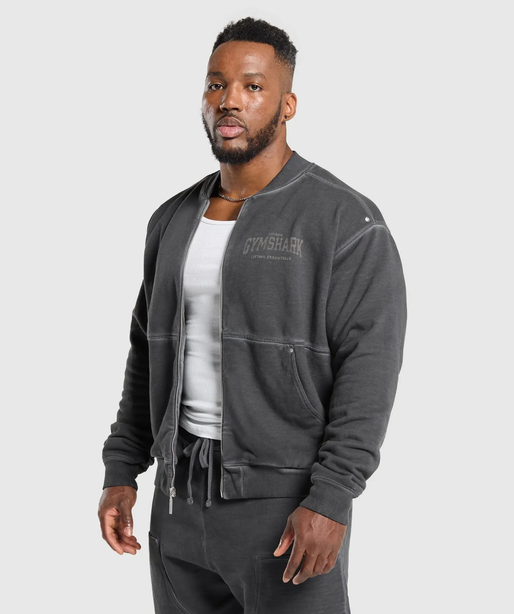 Heren Gymshark Outerwear*Heavyweight Bomber Jacket