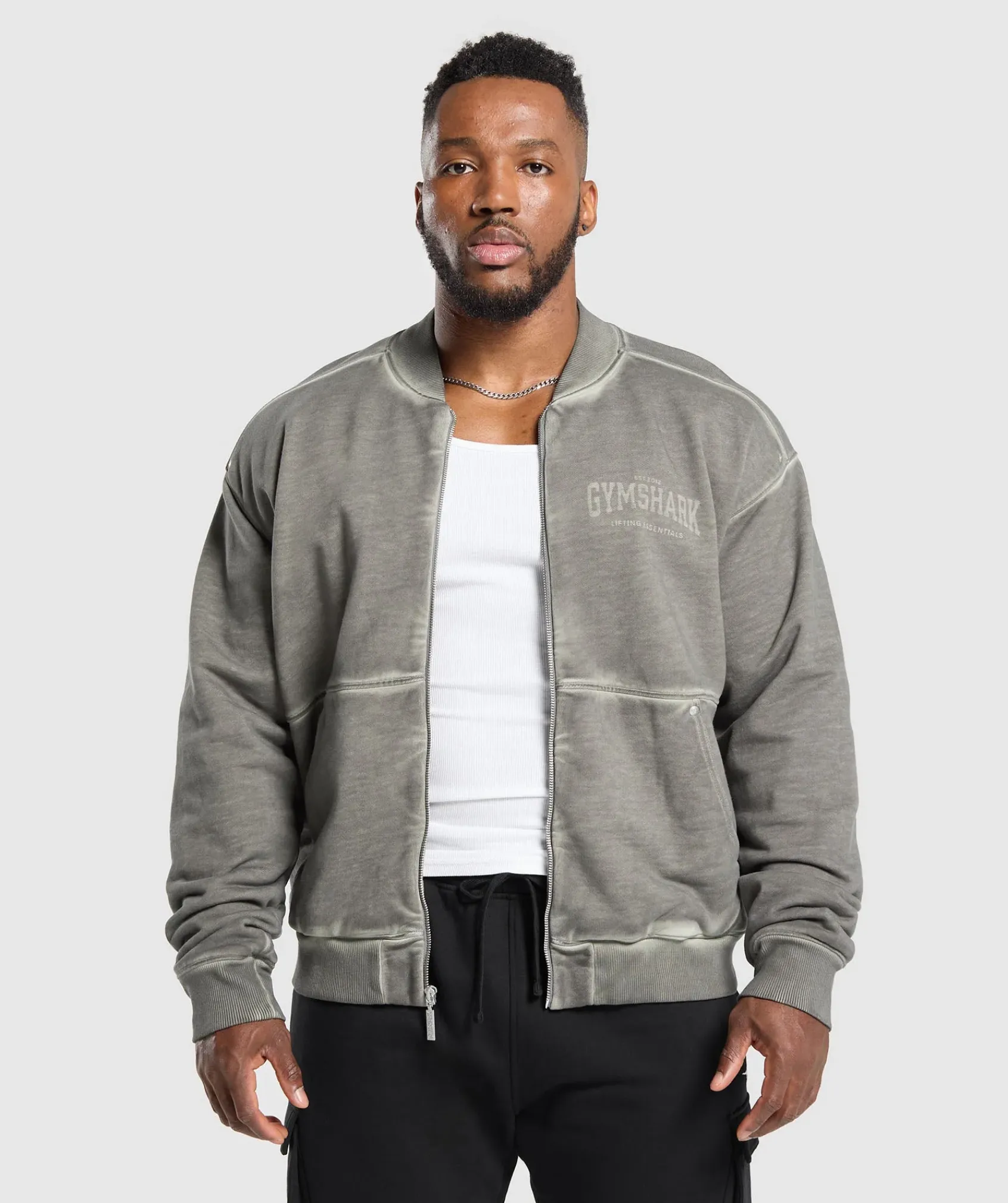 Heren Gymshark Outerwear*Heavyweight Bomber Jacket