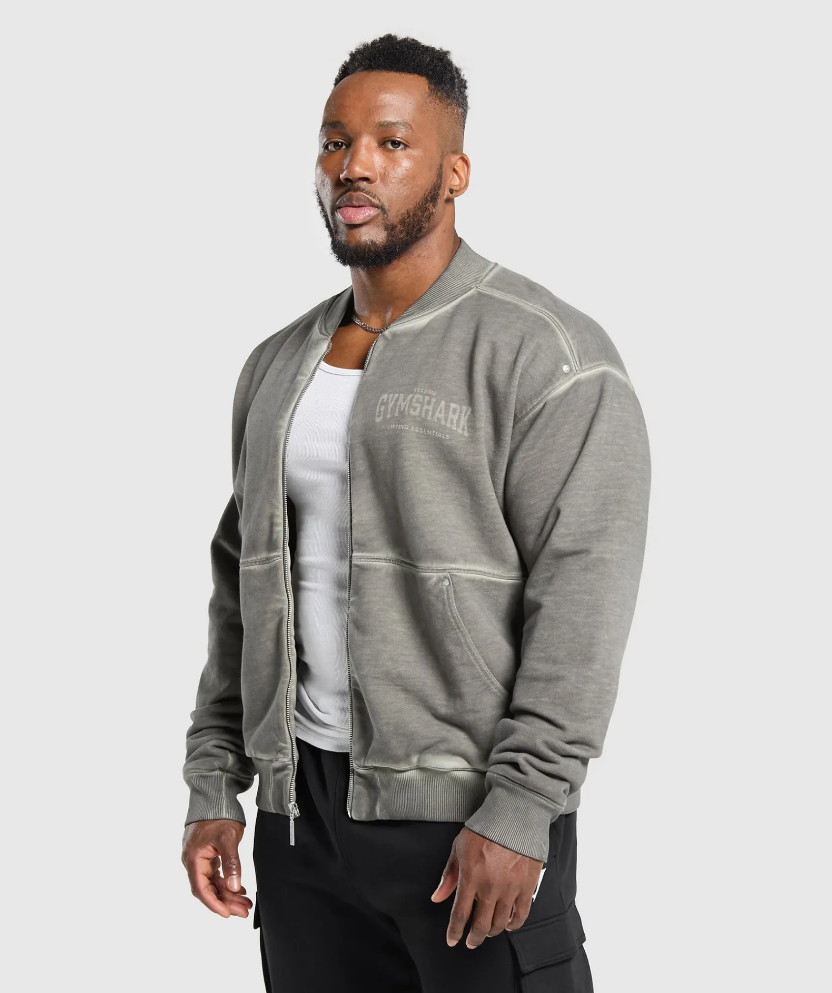 Heren Gymshark Outerwear*Heavyweight Bomber Jacket