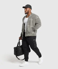 Heren Gymshark Outerwear*Heavyweight Bomber Jacket