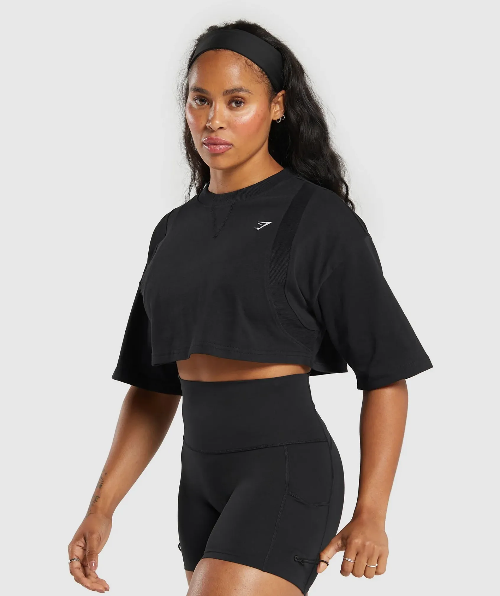 DAMES Gymshark Croptops|T-shirts*Heavyweight Cotton Crop T-Shirt