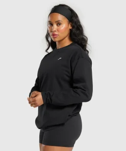 DAMES Gymshark Bedekkende Sportkleding|T-shirts*Heavyweight Cotton Long Sleeve Top